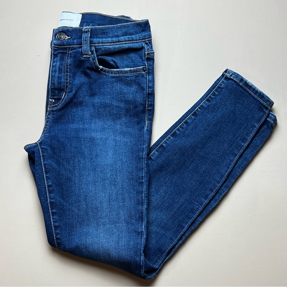 Current Elliot womens  denim dark skinny long jeans size 27 - Picture 3 of 11